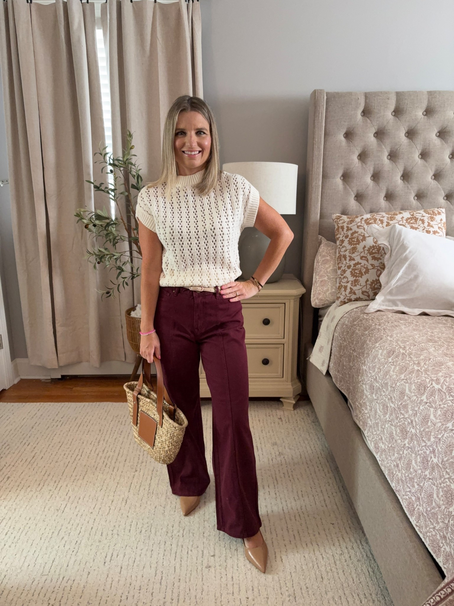 Fall viral velvet rust colored pants! 

Wearing size 0P

#LTKPetite #LTKFindsUnder50 #LTKStyleTip