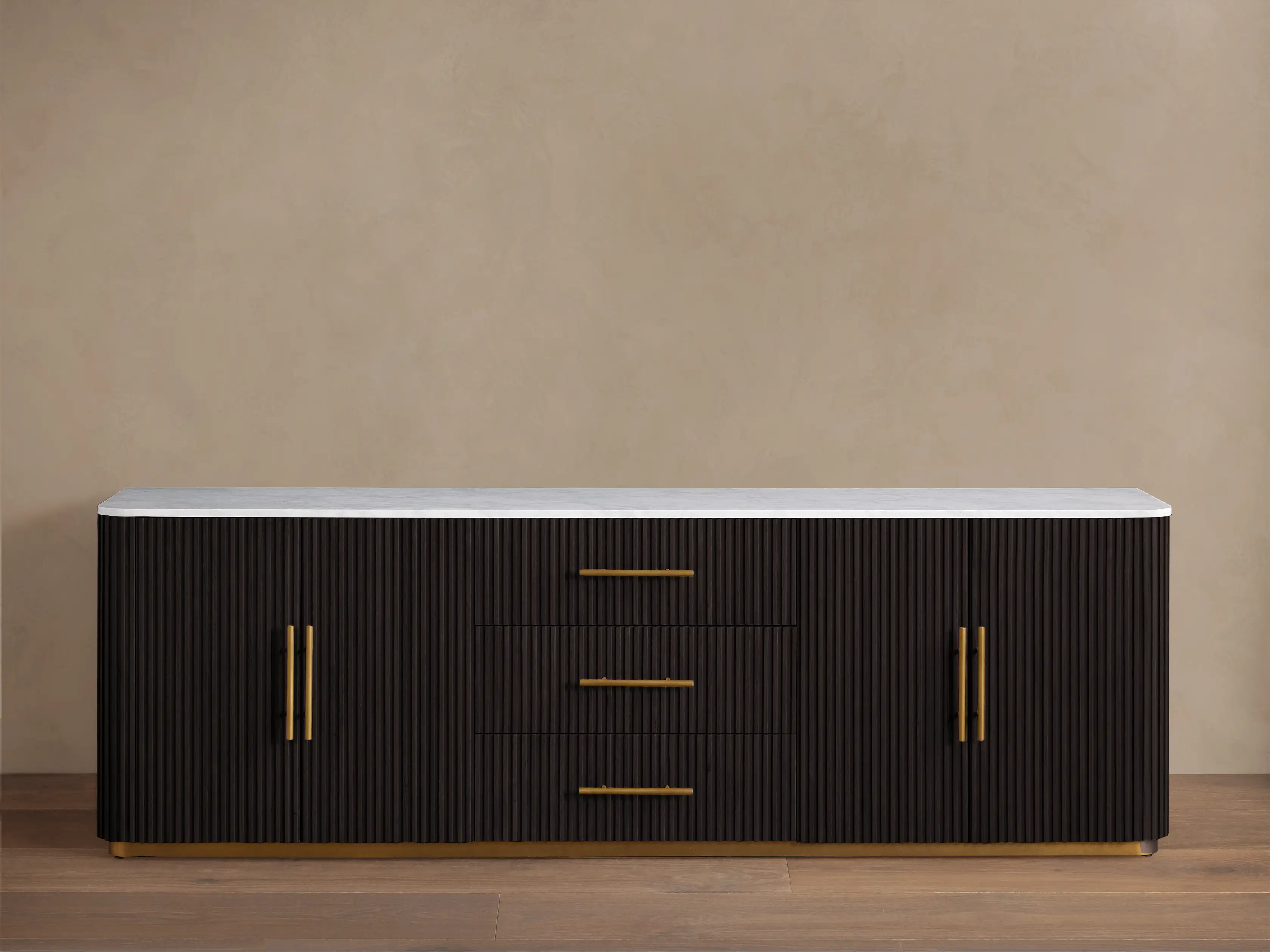 Finnley Plinth Sideboard with Drawers | Arhaus