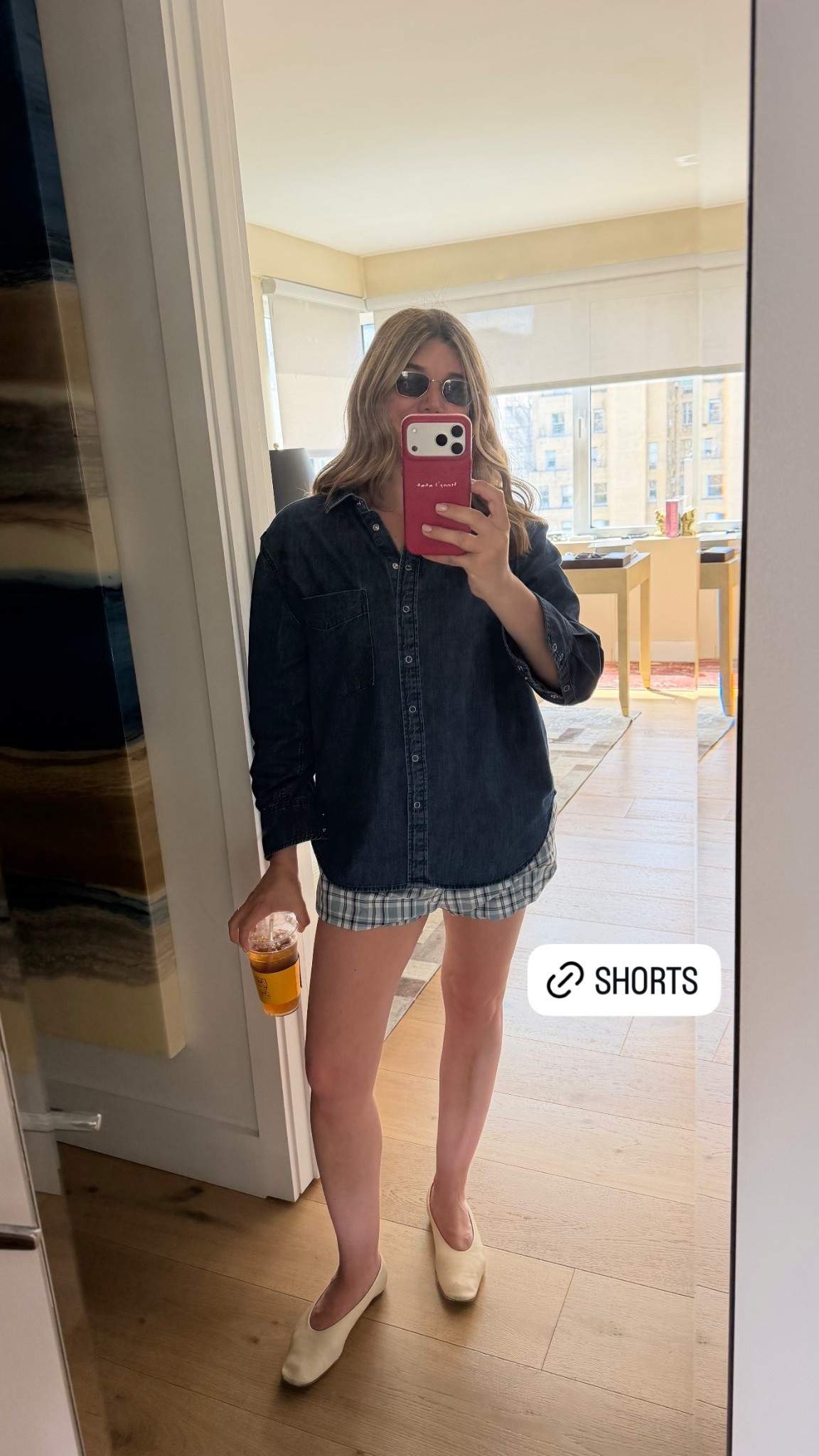 Cute little shorts and denim jacket look for a cooler NYC summer day 🤍

#LTKootd #LTKSeasonal #LTKdayinmylife