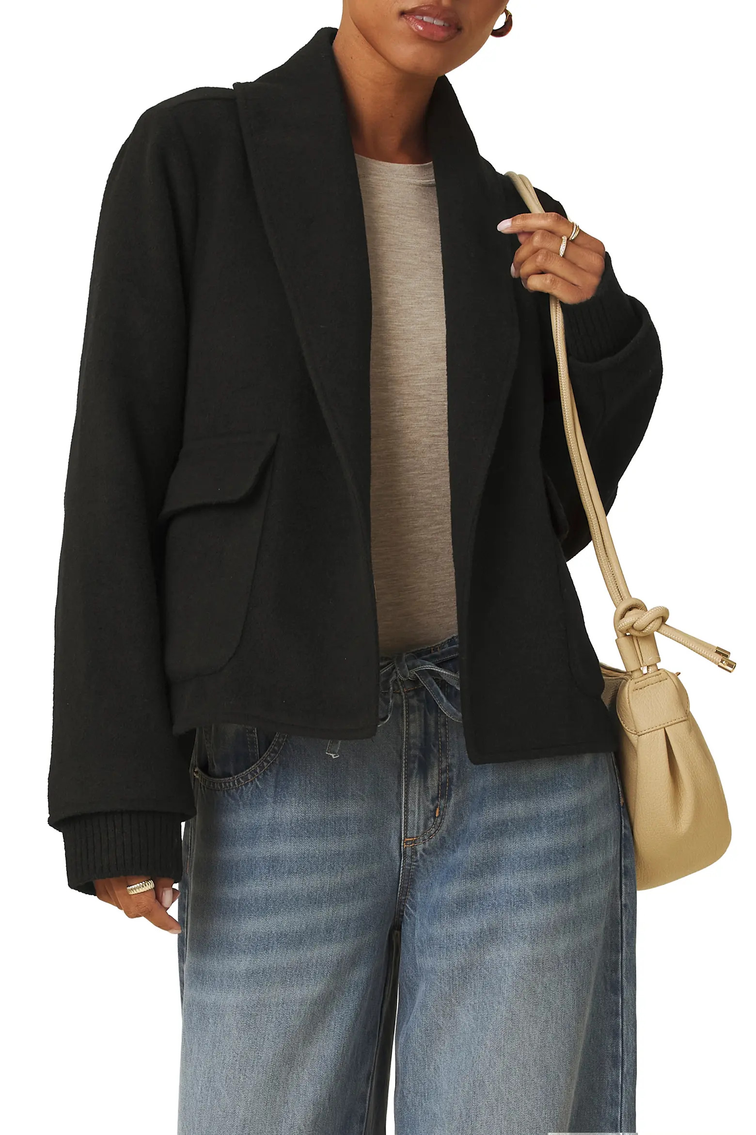 Crop Icon Coat (Women) | Nordstrom | Nordstrom