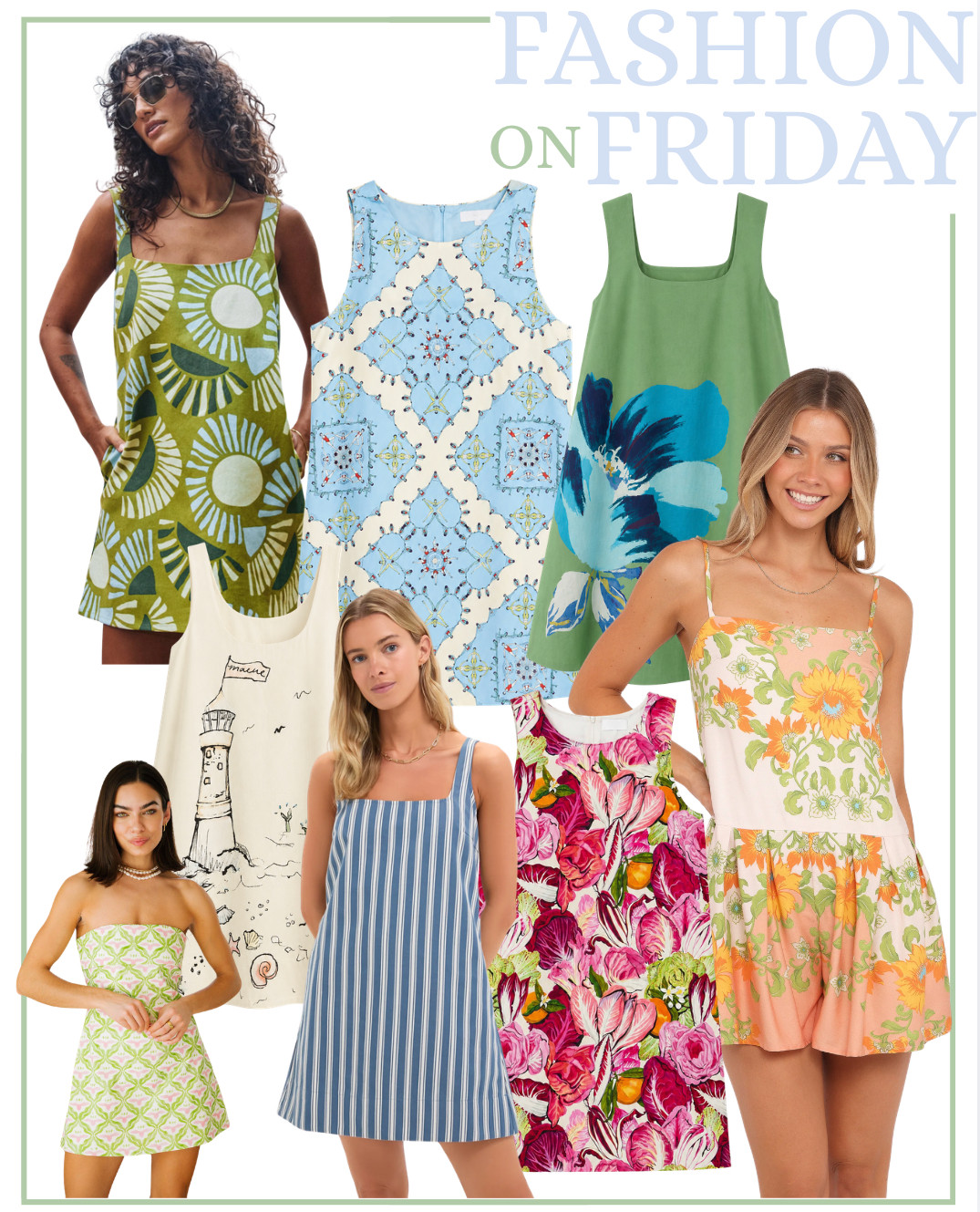 Fashion on Friday ☀️🌴 summer dress, summer outfits, vacation outfits, vacation outfits beach, beach vacation outfits, coastal outfits, tropical outfits, brunch outfits, resort wear, European summer outfits, graduation guest outfit, country concert outfit, concert outfits, date night outfits, girls trip outfits, feminine fashion, plus size fashion, midsize fashion, curvy fashion inspo, colorful dresses, floral dresses, printed dresses, coastal grandma, preppy style, southern style, chic summer style, classy casual outfits, effortless outfits, beach dinner outfit, travel outfits, boutique fashion, spring summer outfits, Hamptons style, Palm Beach style, yacht club style, woven tote bags, pearl jewelry, gold jewelry, beachy outfits, vacation aesthetic, resort fashion, summer capsule wardrobe, everyday outfit inspo, LTK fashion, Tuckernuck inspired, Amazon fashion, Target style, old money aesthetic, statement dresses, vacation style inspo, summer style inspo 

 #LTKootd #LTKPetite #LTKPlusSize
