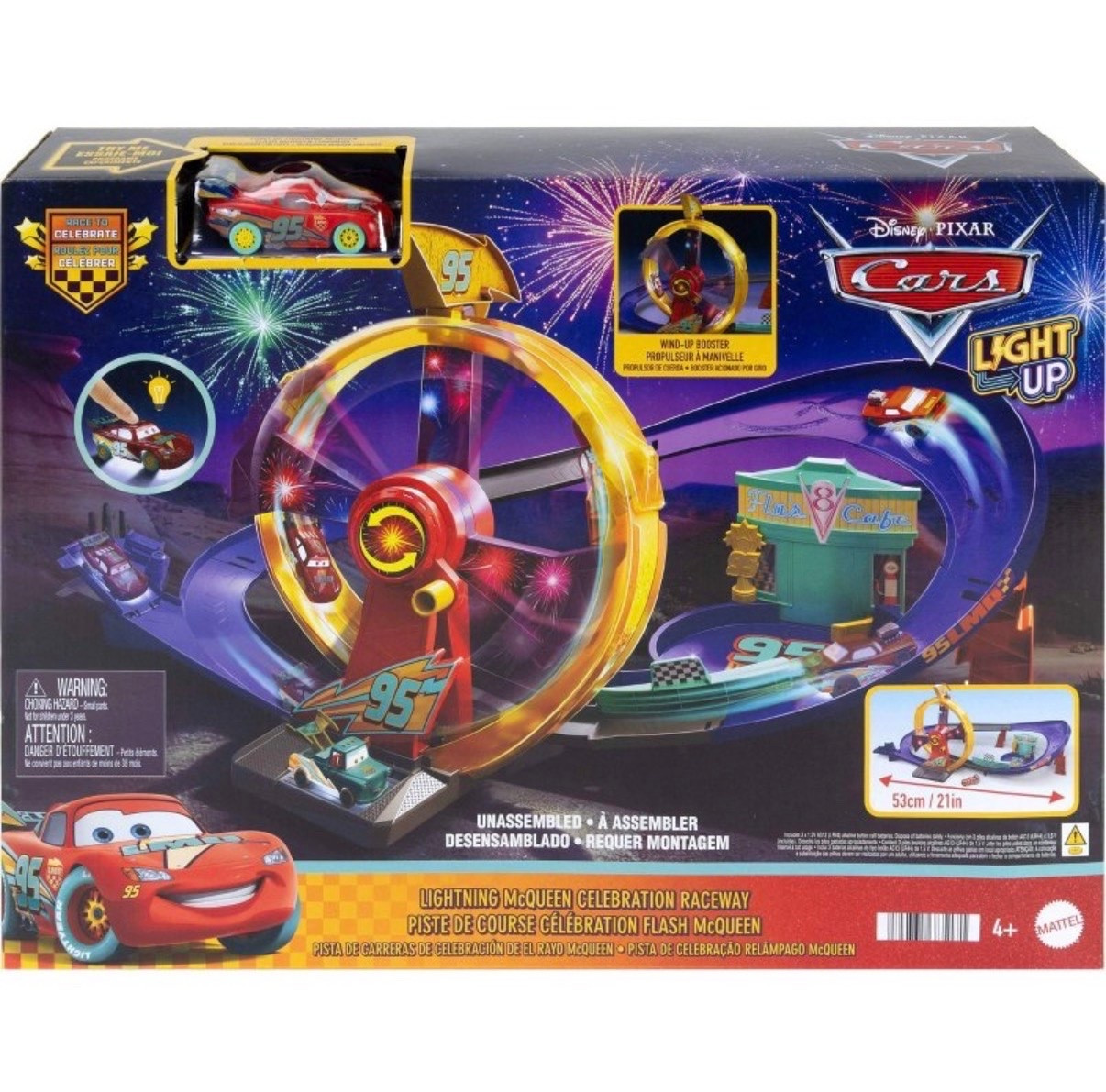 Disney Pixar Cars Celebration Raceway Playset 🎉🏁🏎️💨 #disney #pixar #cars #disneycars #pixarcars #lightningmcqueen #carscollector #cars20thanniversary

#LTKBaby #LTKKids #LTKSaleAlert