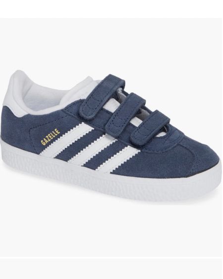 Kids adidas gazelle sneakers - the perfect Velcro slide on shoe for toddlers and little kids!

Adidas gazelle; kids adidas; toddler adidas; toddler sneakers; kids adidas gazelle; navy adidas; toddler boy school shoes; boy school shoes; Christine Andrew 

#LTKkids #LTKshoecrush #LTKstyletip