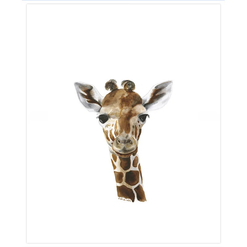 Brookwood Baby Giraffe Portrait | Wayfair North America