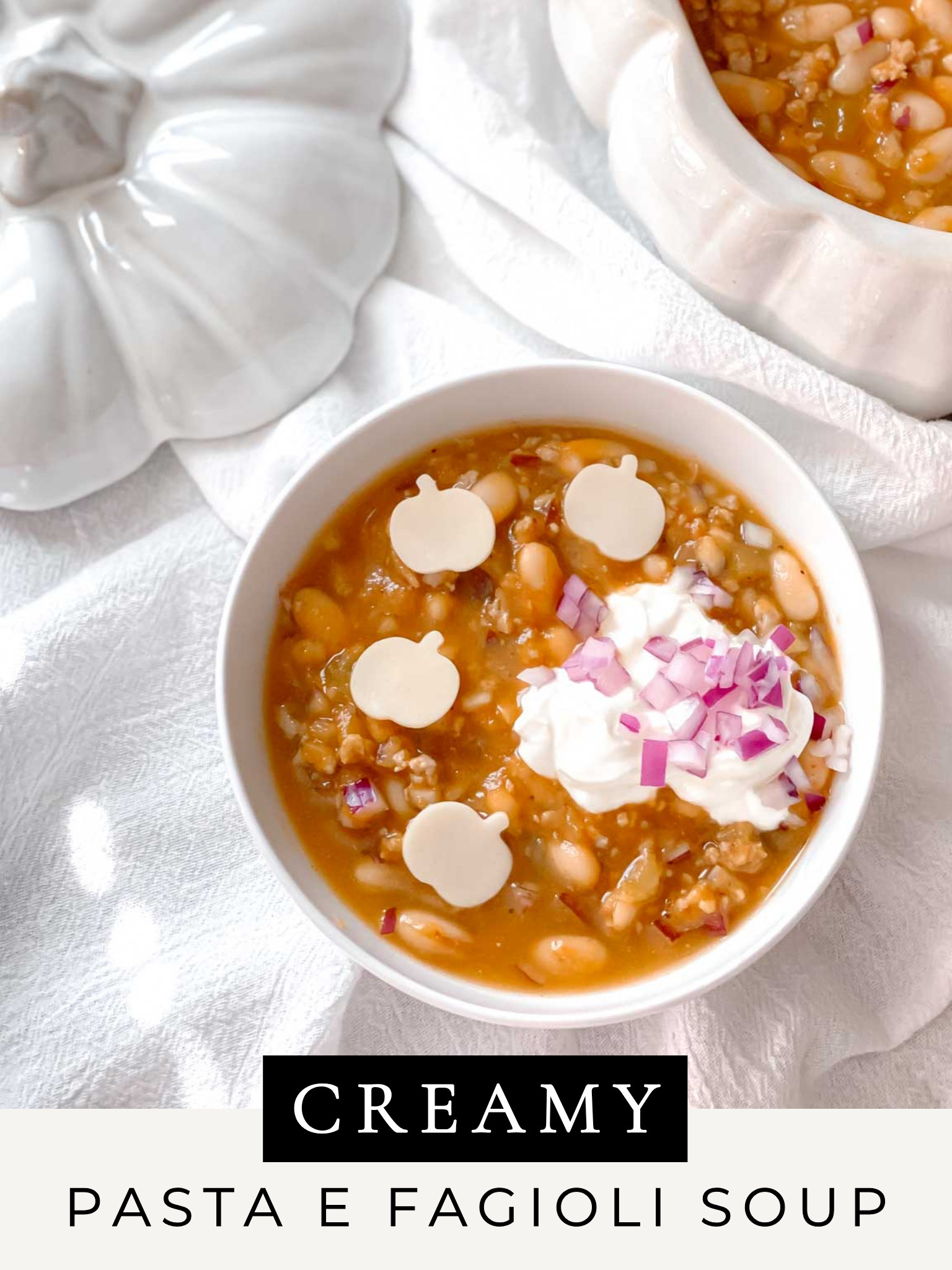 Let's prepare this Creamy Pasta e Fagioli Soup crockpot meal perfect for this cozy fall season and your kids will adore it!



Full recipe here: https://kristensellentin.com/creamy-pasta-e-fagioli-soup/

#LTKmomlife #LTKfoodie #LTKSeasonal