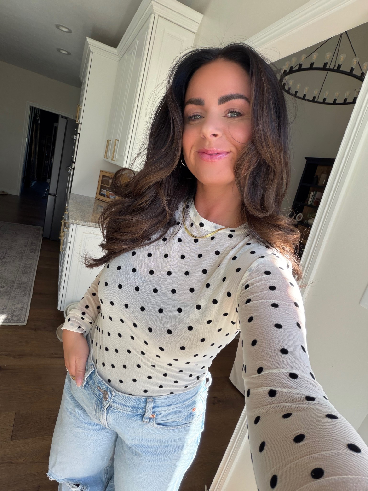 Loving this polka dot long sleeve! So good for spring 🌸

#LTKMothersDay #LTKootd #LTKdayinmylife