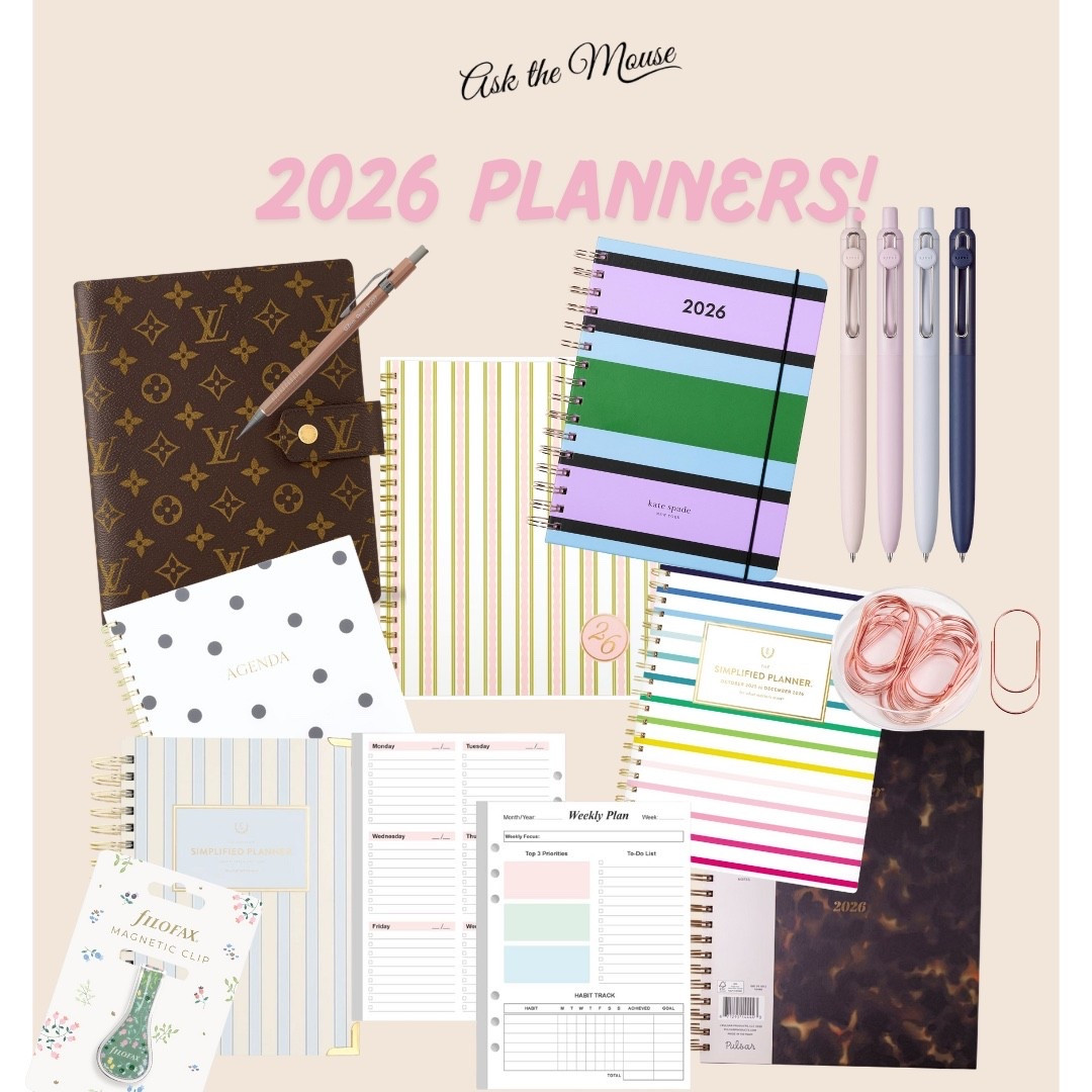 It is never too early to start planning! I'm constantly researching for my next Disney trip and collecting insight to help your next vacation be as magical as possible!

Take a look at some of my planner favorites for next year.

#LTKGiftGuide #LTKFindsUnder50 #LTKTravel