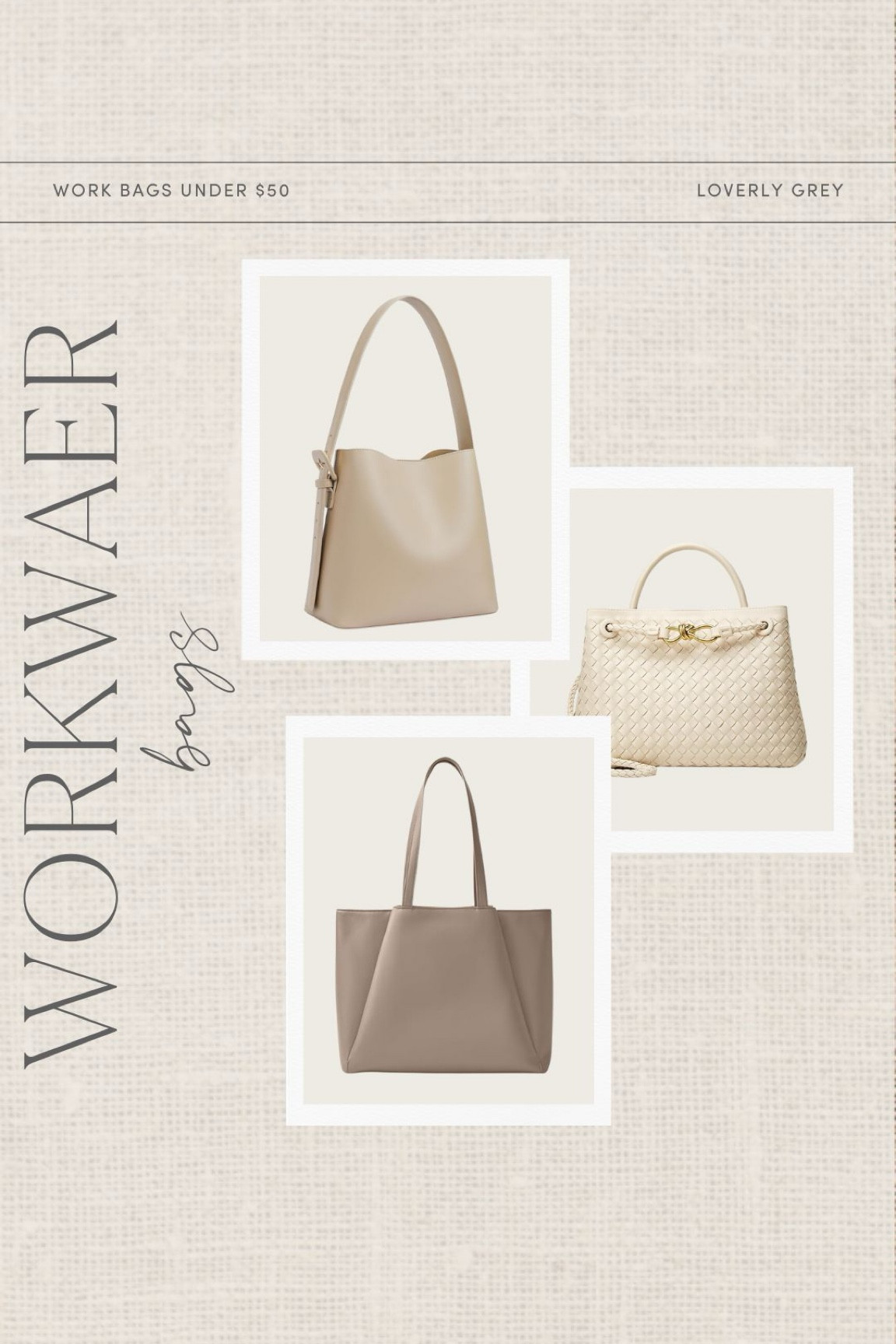Work bags under $50. These totes are perfect for everyday work bags. 

#LTKSeasonal #LTKStyleTip #LTKFindsUnder50