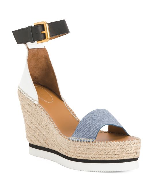 Made In Spain Jute Wedge Espadrilles | TJ Maxx