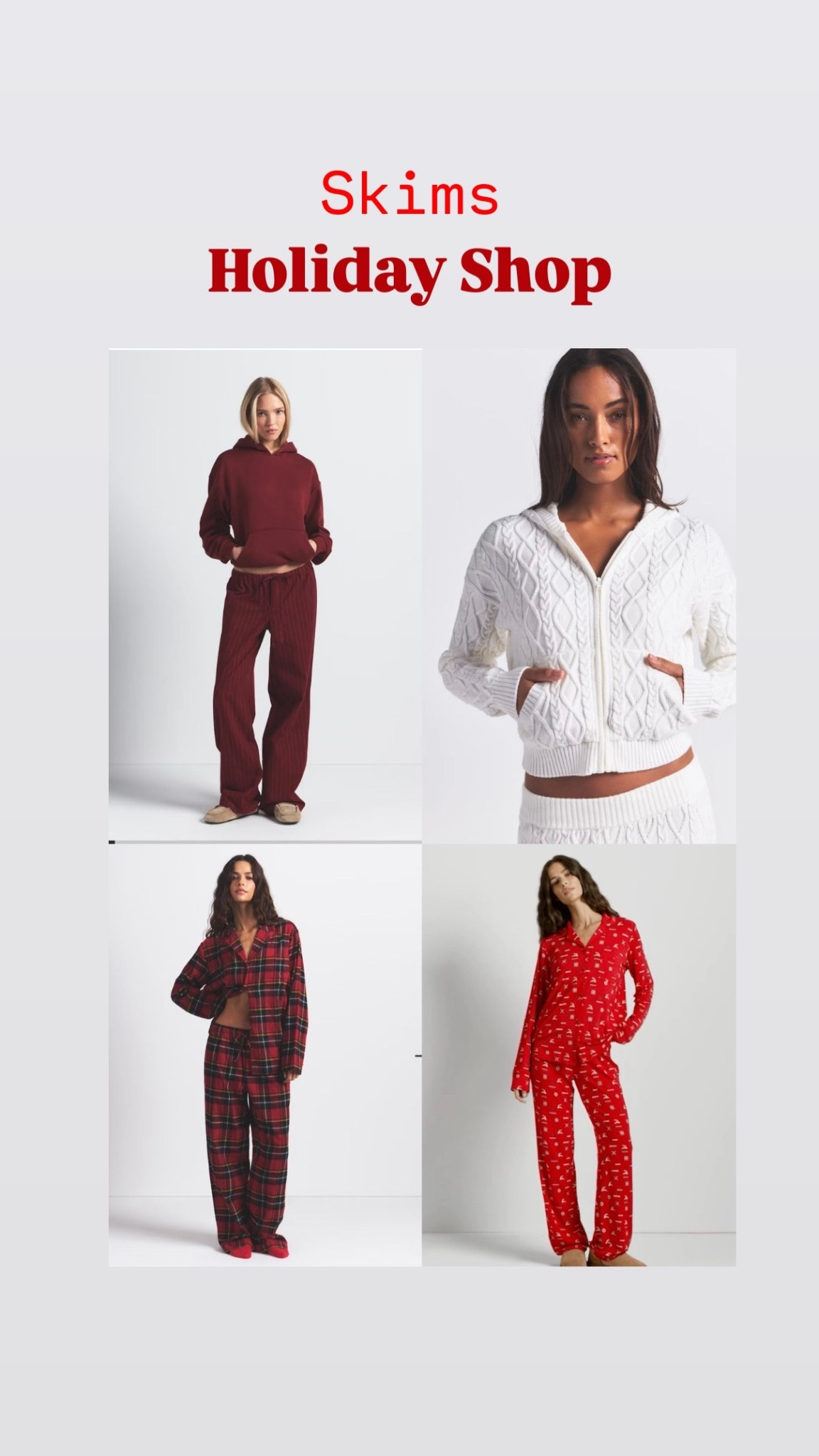 Skims holiday sets!! 😍

Matching set
Cozy
Holidays
Gift idea
Comfort 

#LTKHoliday #LTKGiftGuide #LTKU