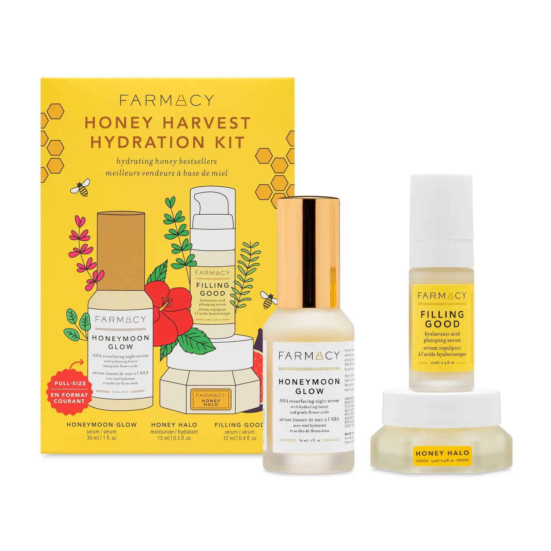 Honey Harvest Hydration Facial Kit | Farmacy Beauty