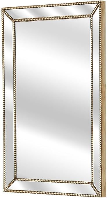 Abbyson Cosmic Rectangle Wall Mirror, Gold | Amazon (US)