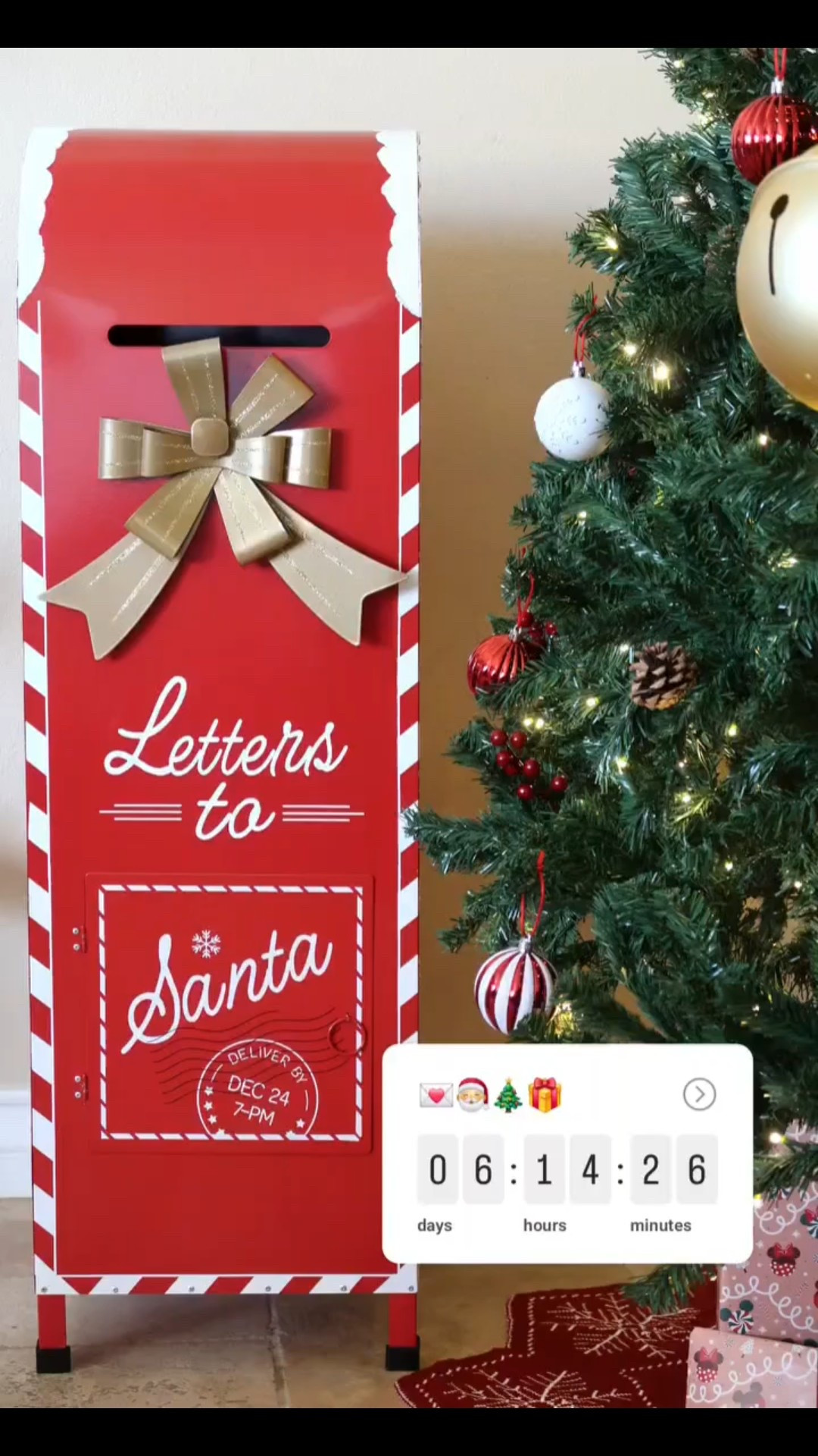 From days to hours until Santa comes 🎅🏻- I have wanted a Santa mailbox for YEARS & I finally got one 😭 It's sooo beautiful & it's going to be so memorable collecting my babies Christmas letters every year (I already do but now we can put them in here 🥹) I love it ♡ Remember get a price drop notification if you heart a post/save a product 😉 

✨️ P.S. if you follow, like, share, save, or shop my post (either here or @Coffee&Clearance).. thank you sooo much, I appreciate you! As always thanks sooo much for being here & shopping with me 🥹

| gift guide for her, gifts for him, holiday outfits womens, christmas outfit women, stocking stuffers men, winter white outfits, holiday time cozy christmas plush santa throw blanket, christmas party outfit, holiday party outfit, matching pajamas,kids gifts, gifts, gifts for him, gifts for her, gifts for mom, gifts for dad, gifts for kids, gifts for teens, gift guide, gifts for wife, gifts for husband, gifts for men, toys, toys for, toy guide, amazon gifts, amazon gifts for kids, amazon gifts for teens, boyfriend gifts, christmas gifts for, christmas gifts 2025, gift ideas, christmas gifts kids, kids christmas gifts, amazon christmas, amazon holiday, Christmas 2025, Christmas decor, last minute gift ideas, amazon, wedding guest dress | #LTKParties #LTKStyleTip #LTKSwim #LTKPets #LTKShoeCrush #LTKFamily #LTKItBag #LTKCyberWeek 

#LTKHoliday #LTKWorkwear #LTKMens #LTKWedding #LTKvlog #LTKSaleAlert #LTKSeasonal #LTKPetite #LTKU #LTKKids #LTKGiftGuide #LTKstorytime #LTKTravel #LTKBump #LTKTall #LTKBaby #LTKHome #LTKselfcare #LTKootd #LTKmomlife #LTKPlusSize #LTKFindsUnder100 #LTKgrwm #LTKmorningroutine #LTKActive #LTKdayinmylife #LTKfitnessgoals #LTKOver40 #LTKfoodie #LTKBeauty #LTKMidsize #LTKFindsUnder50