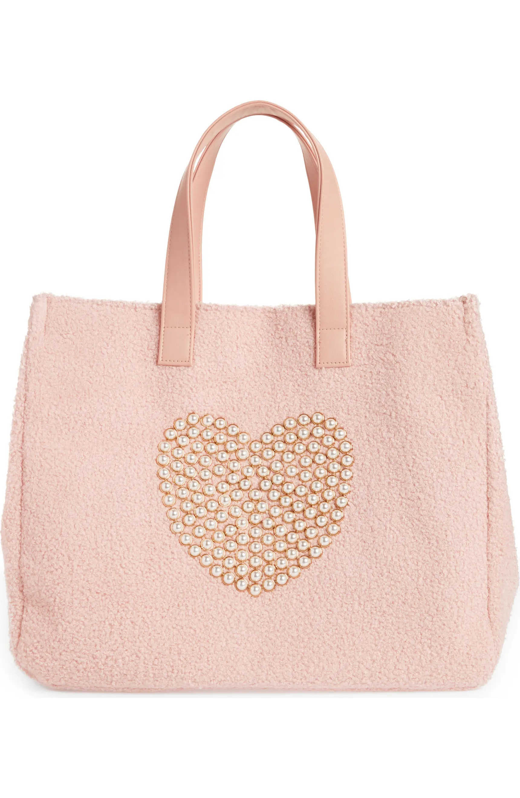 btb Los Angeles Heart Teddy Tote | Nordstrom | Nordstrom