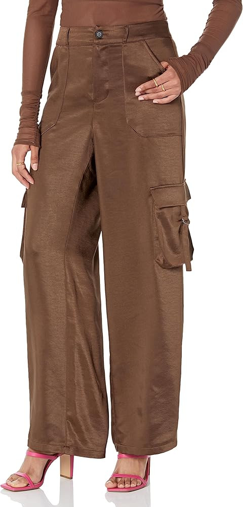 The Drop Women's Jessenia Shine Cargo Pants | Amazon (US)