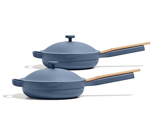 Our Place Set of 2 10-in-1 Ceramic Nonstick Always Pans 2.0 - QVC.com | QVC