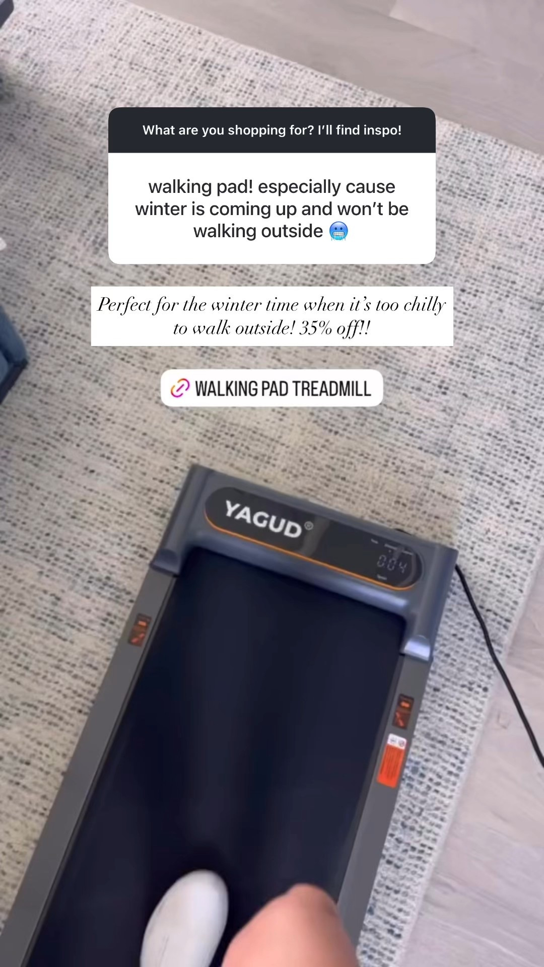 This walking pad is amazing and is part of amazon prime day deals! 

#LTKActive #LTKSaleAlert #LTKFindsUnder100