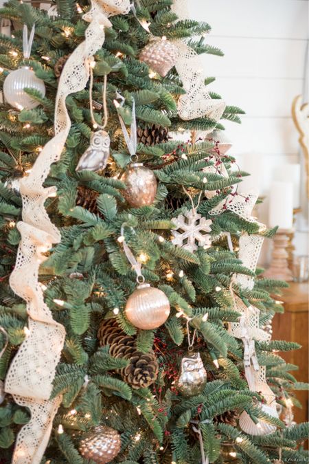 Classic Christmas tree decor! 

#LTKhome #LTKHoliday #LTKSeasonal