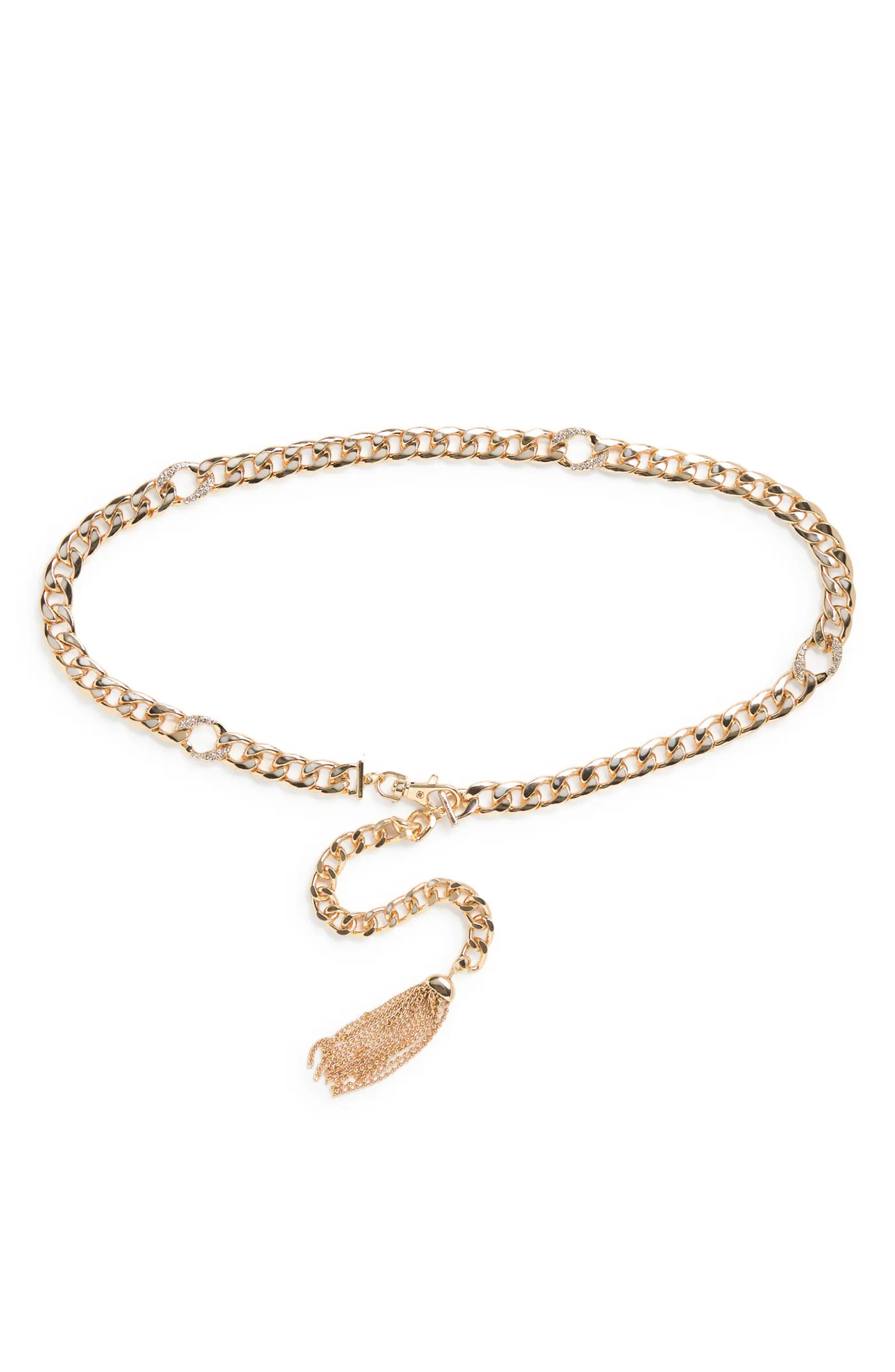 Vince Camuto Bold Curb Link Chain Belt | Nordstromrack | Nordstrom Rack