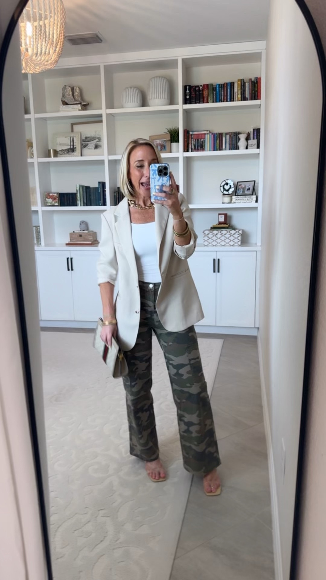 Camo Pants - 5 easy outfits * Wide Leg Cargo Pants - size XS, short. $16.98. 4 colors. Open Front Suit Jacket Work Blazer with Pockets - TTS.

#LTKOver40#LTKSeasonal#LTKPetite