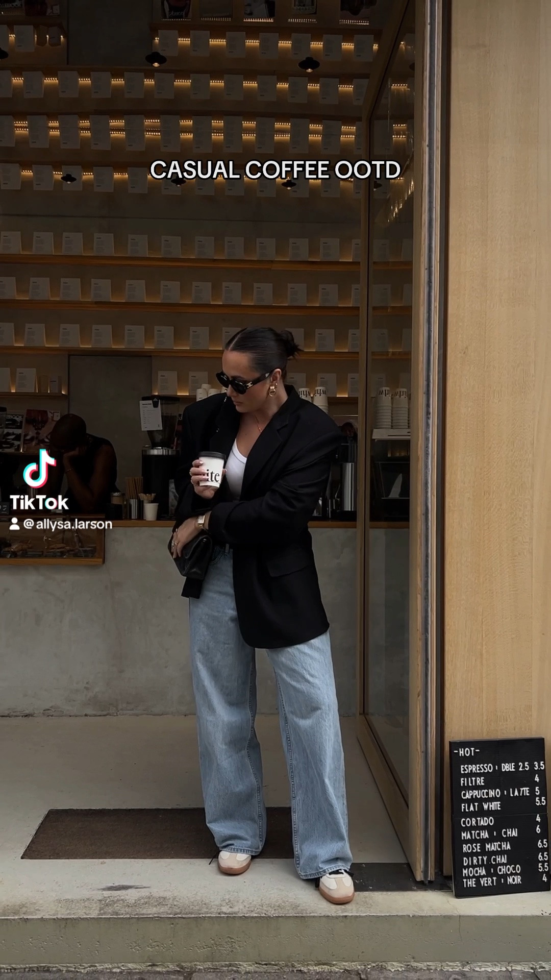 Casual blazer and jeans outfit for coffee - wearing the comfiest sneakers!

#LTKootd #LTKSeasonal