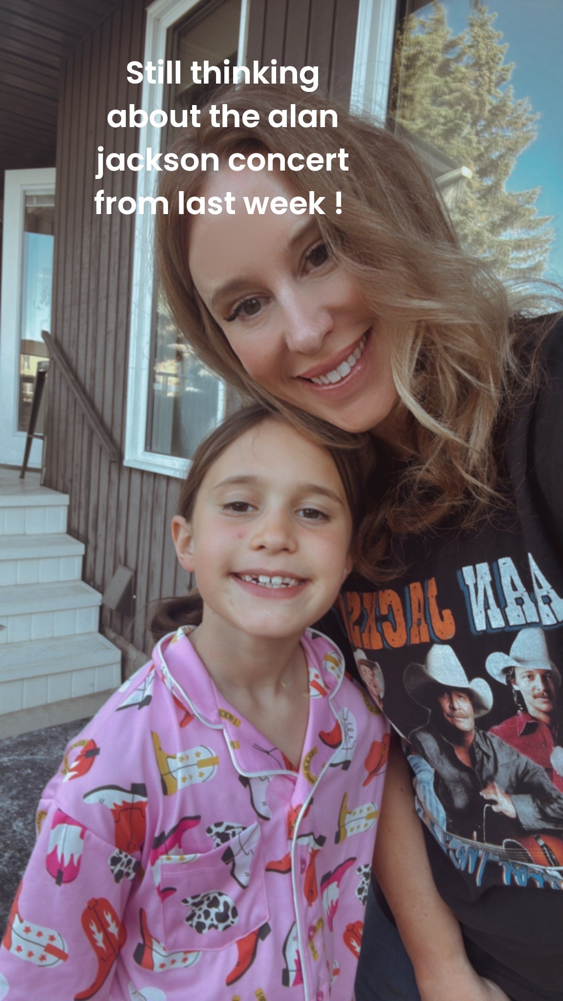 We had the most incredible time at Alan Jackson’s second last concert !!  I found this shirt on Etsy and it was perfect for the show ! Also my little girls western jammie set ❤️❤️

#LTKkids #LTKmidsize #LTKfamily