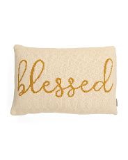 16x24 Knit Blessed Pillow | Home | T.J.Maxx | TJ Maxx