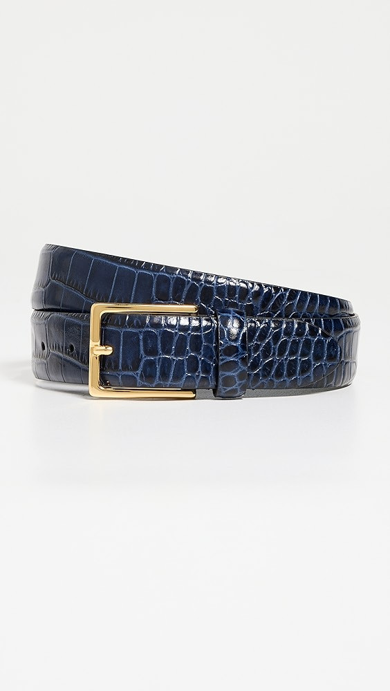 Anderson's Narrow Semi Formal Mock Crock Print Belt | Shopbop | Shopbop