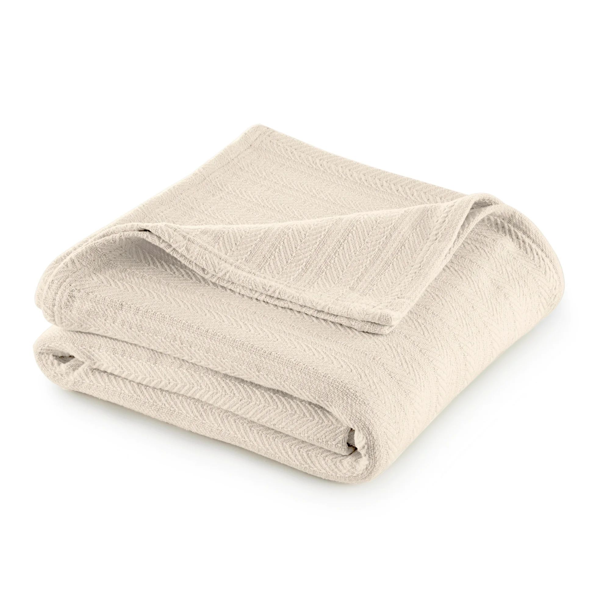 Vellux 100% Cotton Blanket - Soft, Breathable, Cozy & Lightweight Thermal Blanket - All Season Qu... | Walmart (US)
