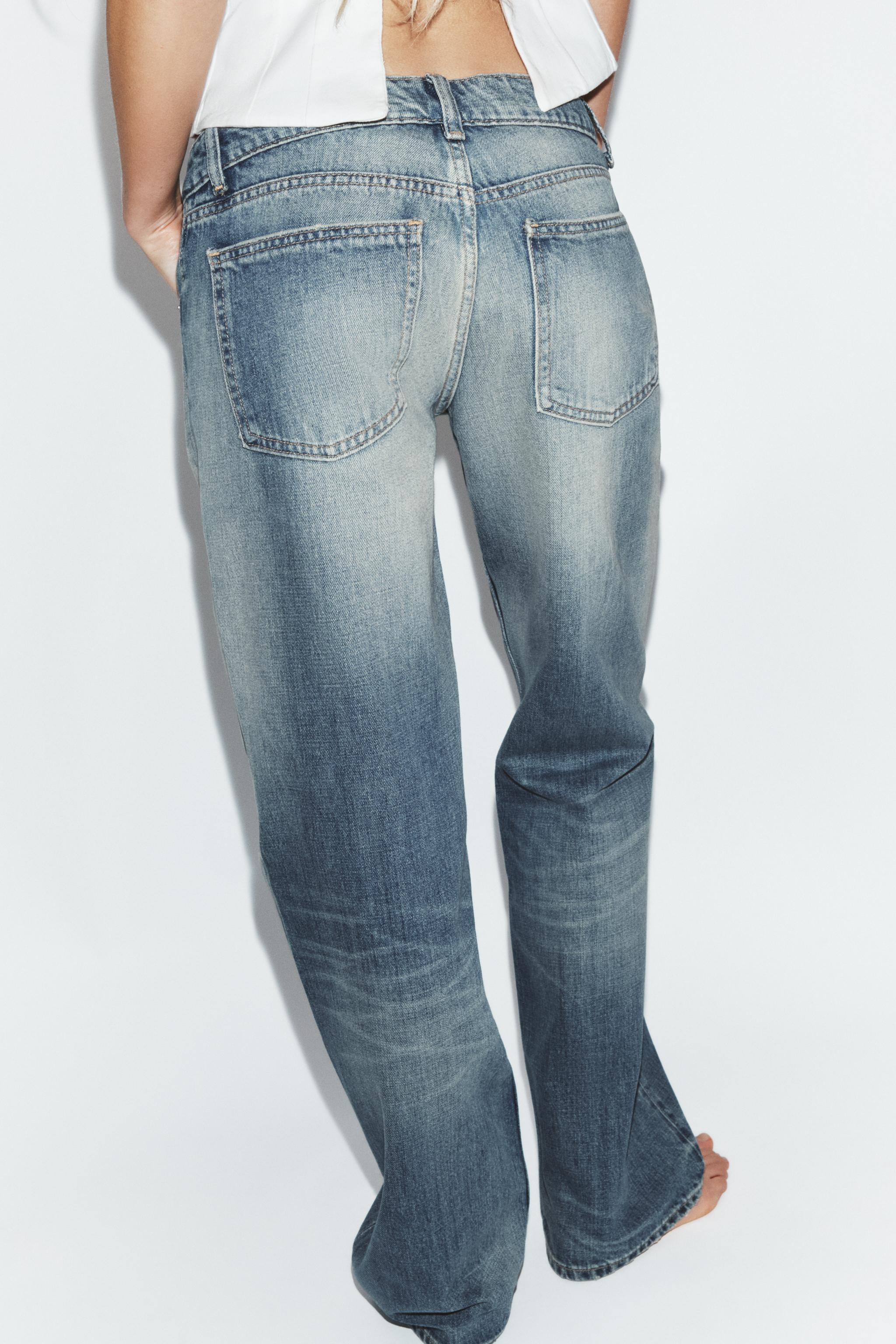 JEANS TRF WIDE LEG MIT NIEDRIGEM BUND | Zara DE