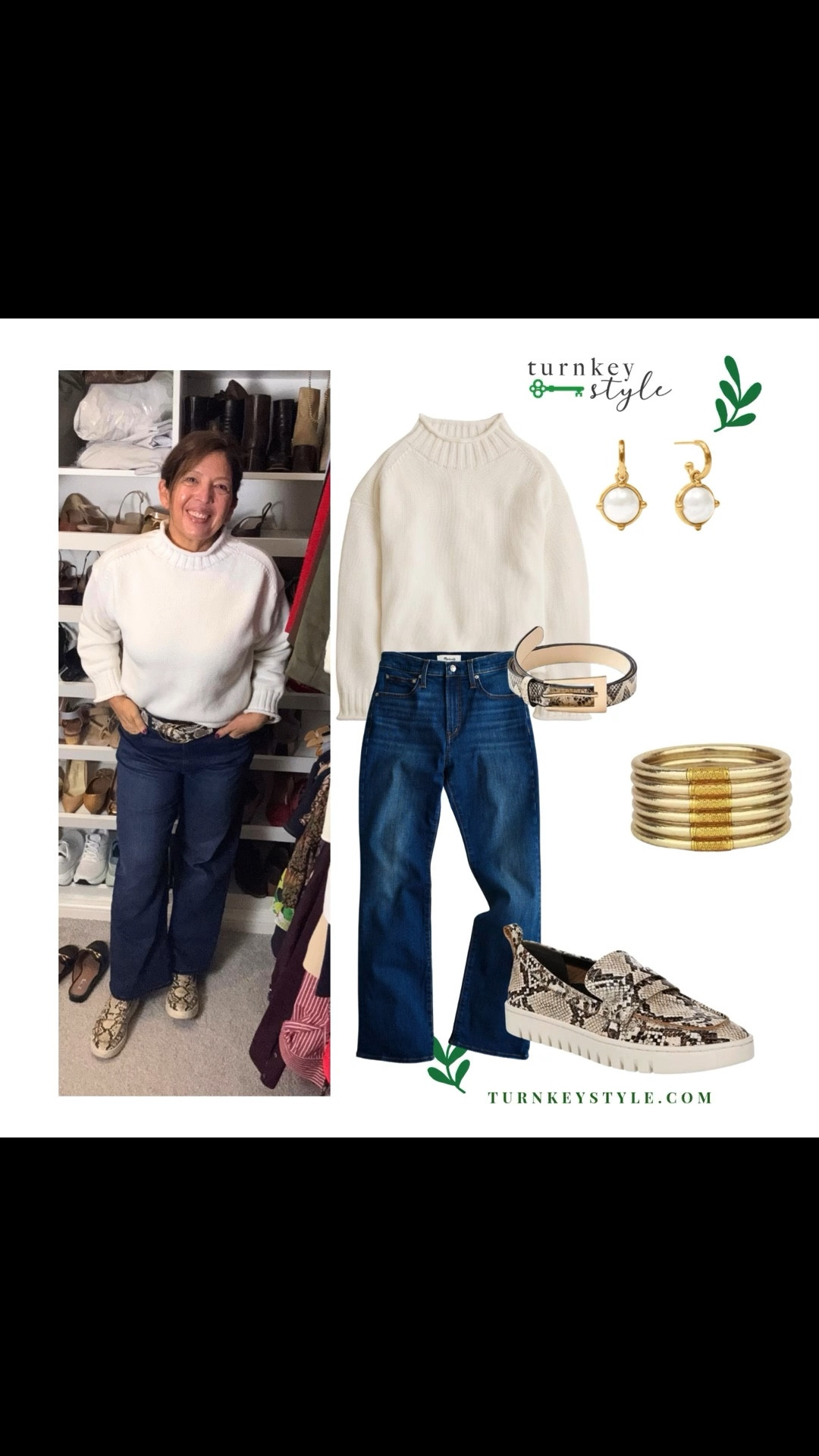 Comfy cozy outfit for errands earlier this week. 
Love the roll neck sweater. Size down two sizes 
Love my Vionic loafers they run large and are on sale  

#LTKSaleAlert #LTKOver40 #LTKPlusSize