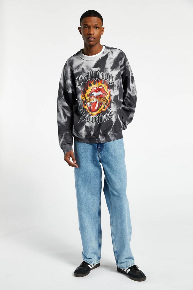 The Rolling Stones Sun Bleach Crew Neck Sweatshirt | Urban Outfitters (US and RoW)