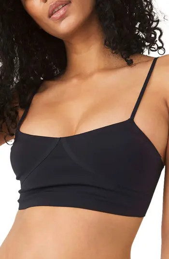 Intimately FP Brinley Cutout Longline Bralette | Nordstrom