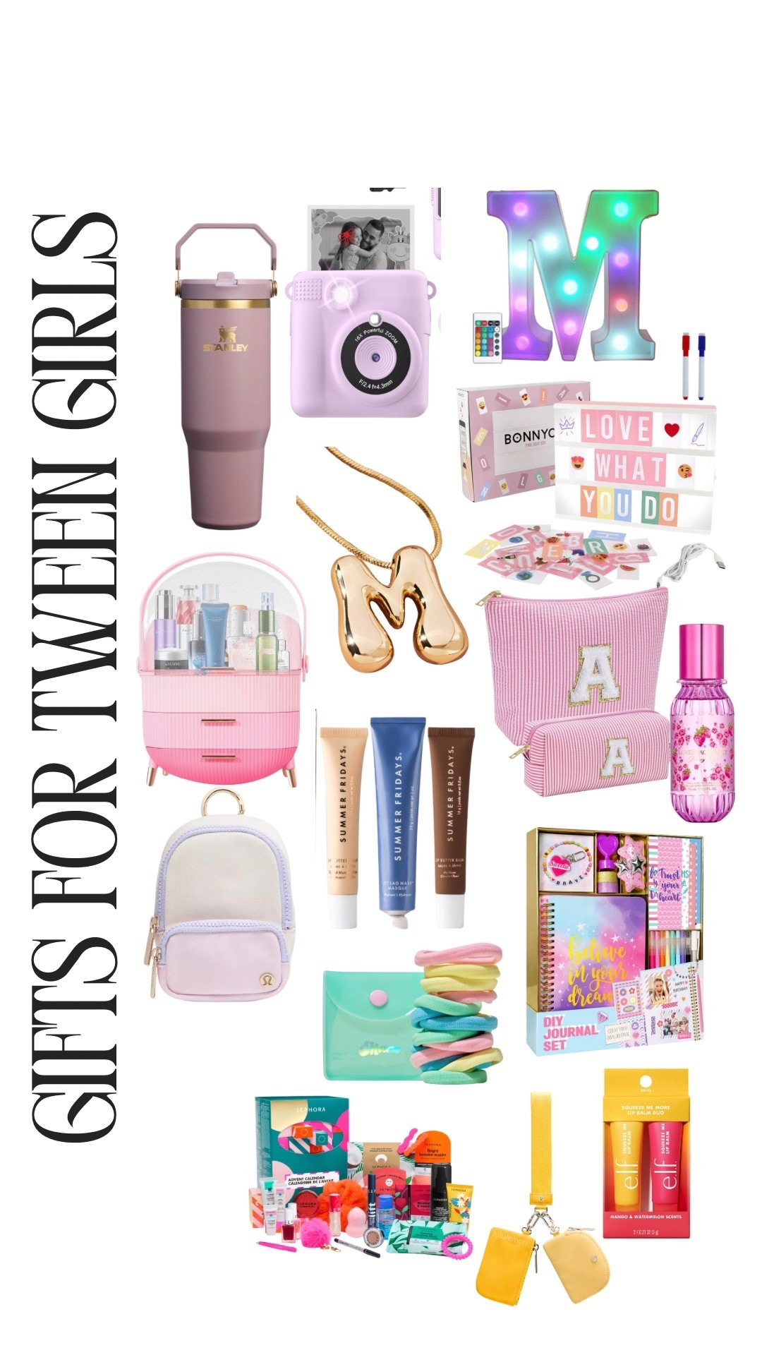 Gift ideas for tween girls 💕 Perfect for birthdays, holidays, or just because! Shop my favorite fun + girly finds 🎁

#LTKGiftGuide #LTKHoliday