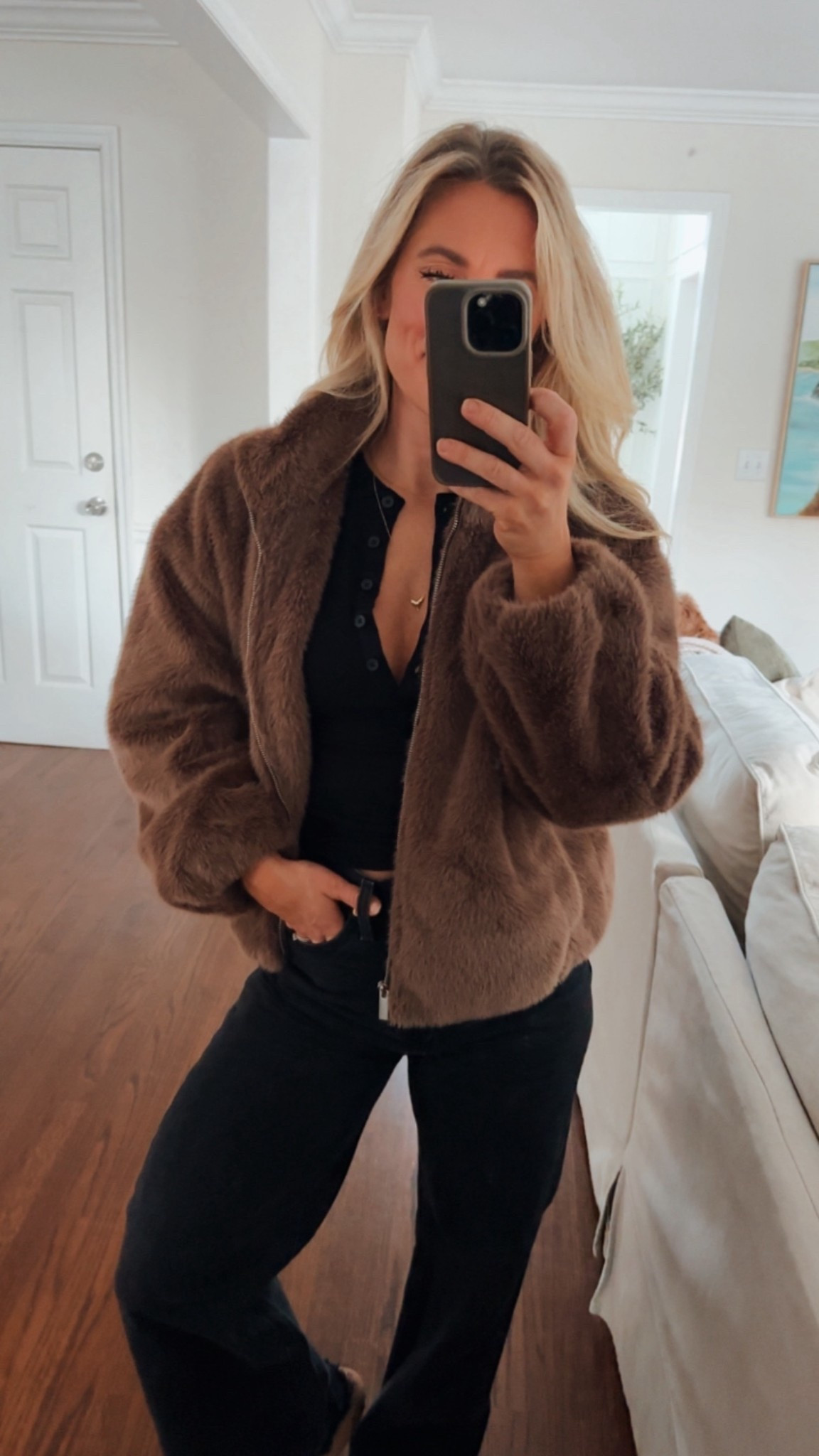 Faux fur jacket round up
Target Henley XS
Wide leg black jeans TS

#LTKdayinmylife #LTKHoliday #LTKootd