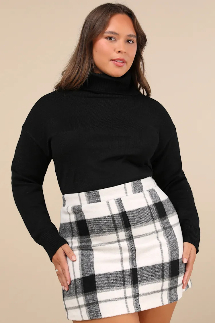 Amazing Memories Black Turtleneck Sweater | Lulus