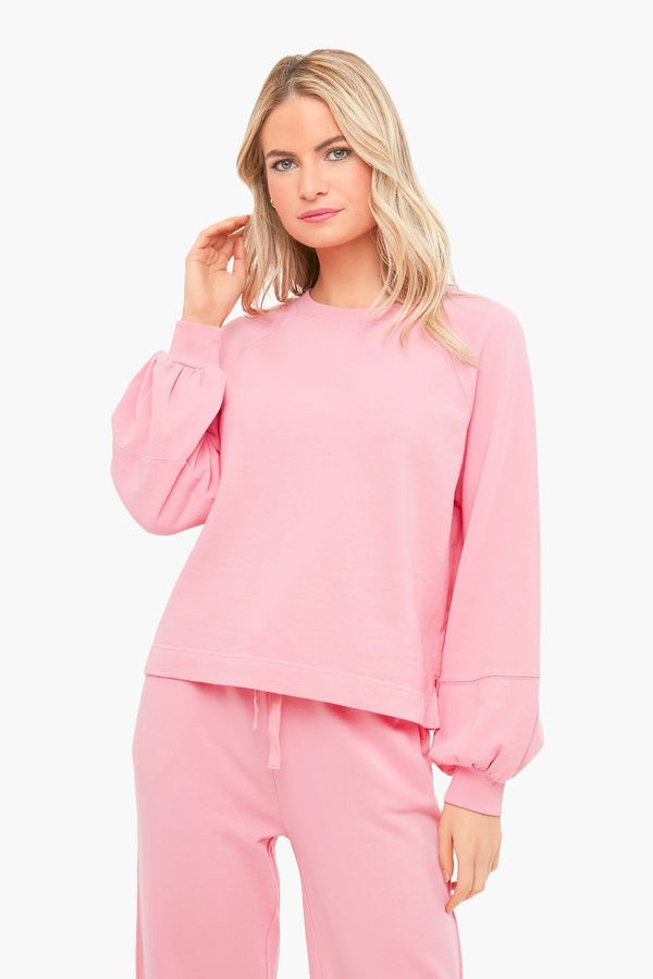 Flamingo Blythe Washed Sweatshirt | Tuckernuck (US)