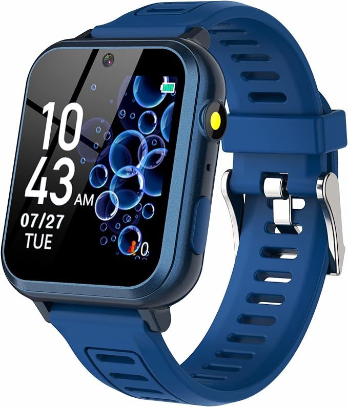 Smart Watch for Kids Boys, Kids Smart Watch Boys With 24 Games Alarm Clock Calendaring Camera Mus... | Amazon (US)