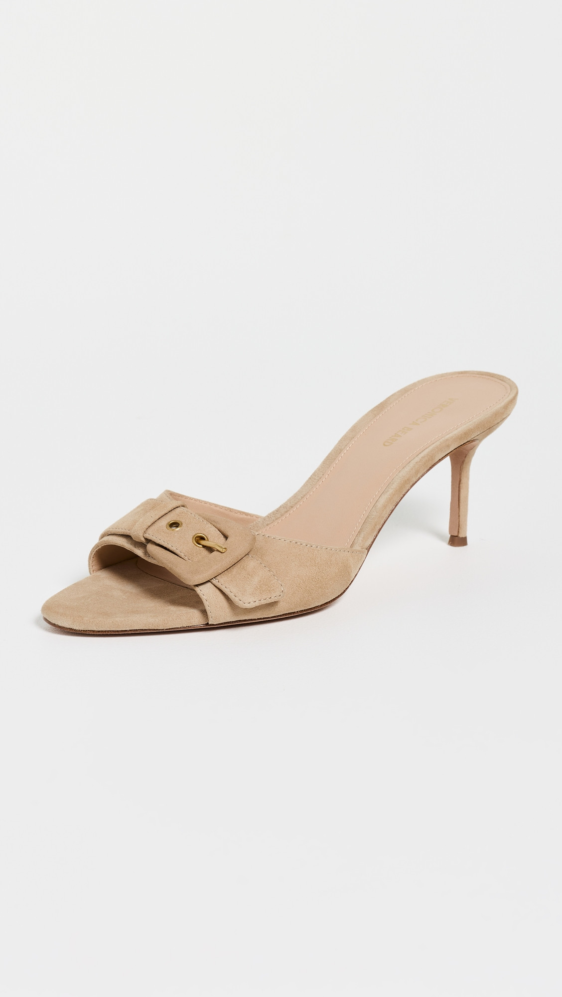Veronica Beard Tia Buckle Sandals Sand 10 | Shopbop