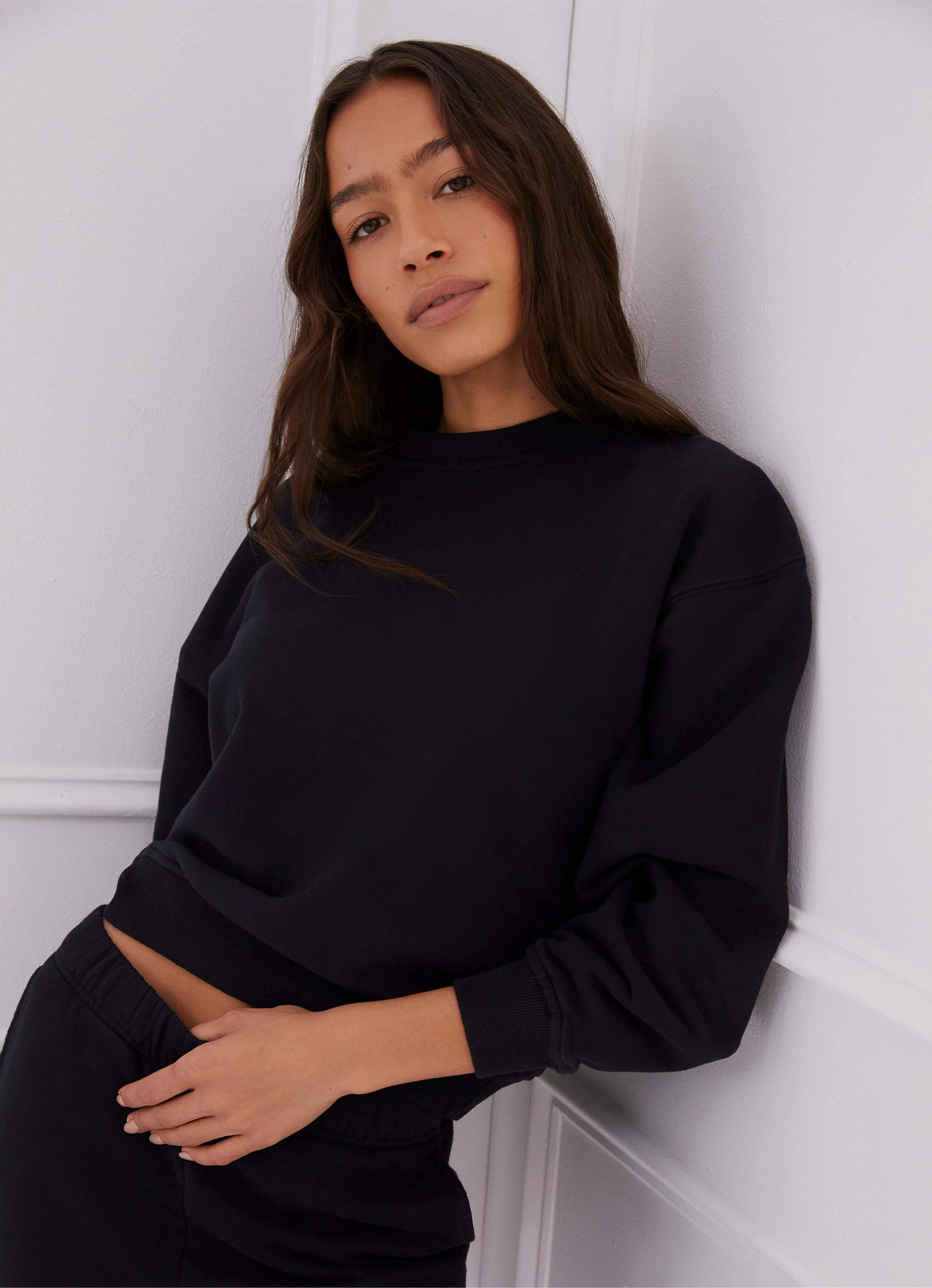 Classic Crew Neck Sweatshirt | Something Navy