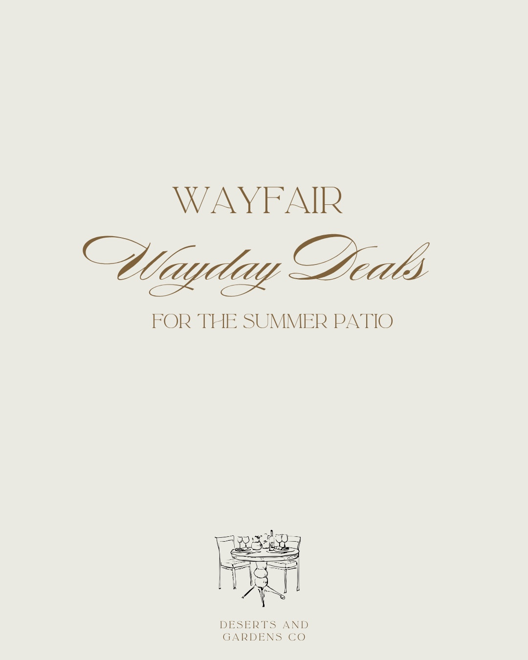 Shop my favorite @Wayfair WAYDAY deals for your patio parties!

July fourth, garden party, mothers day, alfresco dining, outdoor living 

#LTKSeasonal #LTKHome