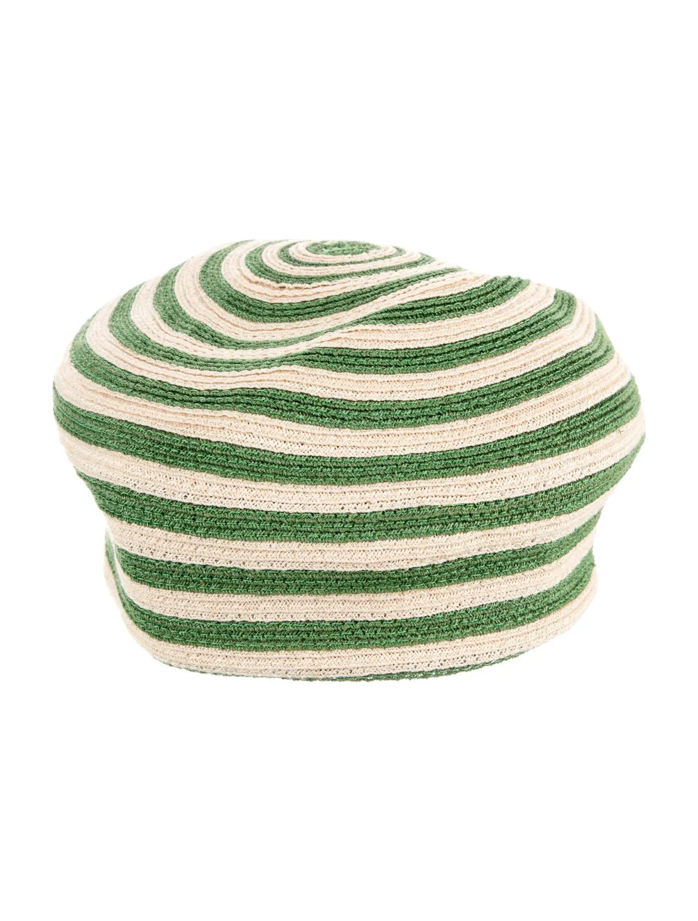 Hemp Patterned Beret | The RealReal