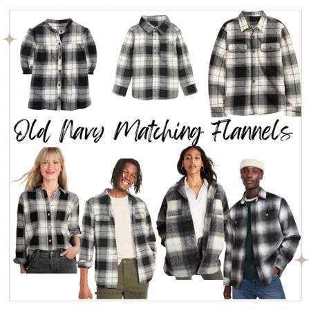 Twinning but make it flannel! We have and love these cozy old navy flannels 🤩

#LTKunder50 #LTKkids #LTKfamily