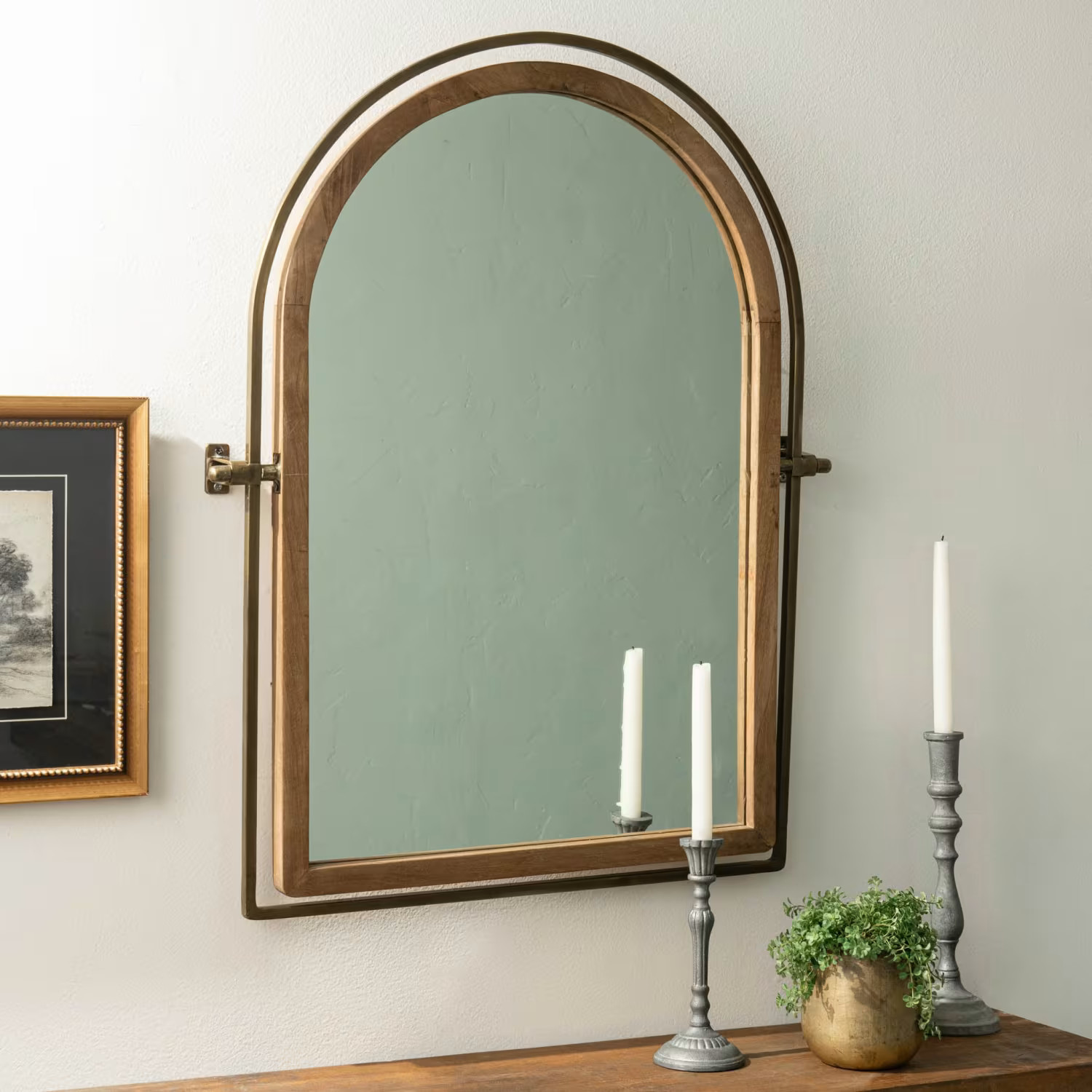 Flora Arched Mirror | Magnolia