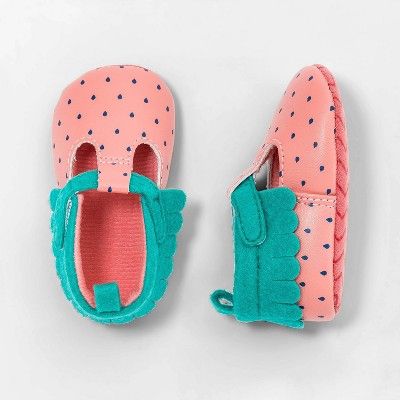 Baby Girls' Strawberry Shoes - Cat & Jack™ Pink | Target