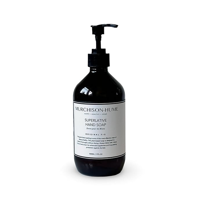 Murchison-Hume Luxury Vegan Hand Soap with Pump Dispenser, Moisturizing Hand Wash, SLS, Paraben &... | Amazon (US)