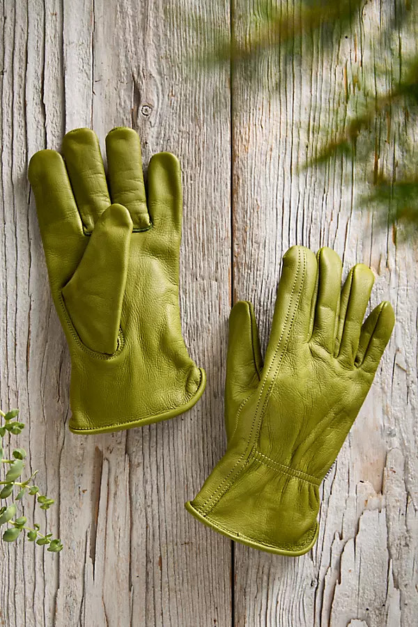 Barebones Leather Work Gloves | Anthropologie (US)