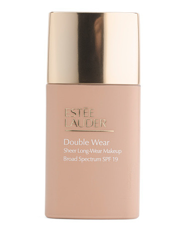 Spf 19 Double Wear Sheer Long-wear Foundation | TJ Maxx