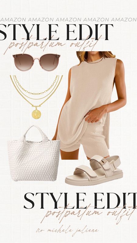 Postpartum styled outfit! The perfect comfy outfit from Amazon for postpartum and it’s super cute!

Postpartum outfit, amazon outfits, amazon styled outfit, amazon matching sets, amazon accessories 

#LTKfindsunder100 #LTKstyletip #LTKfindsunder50