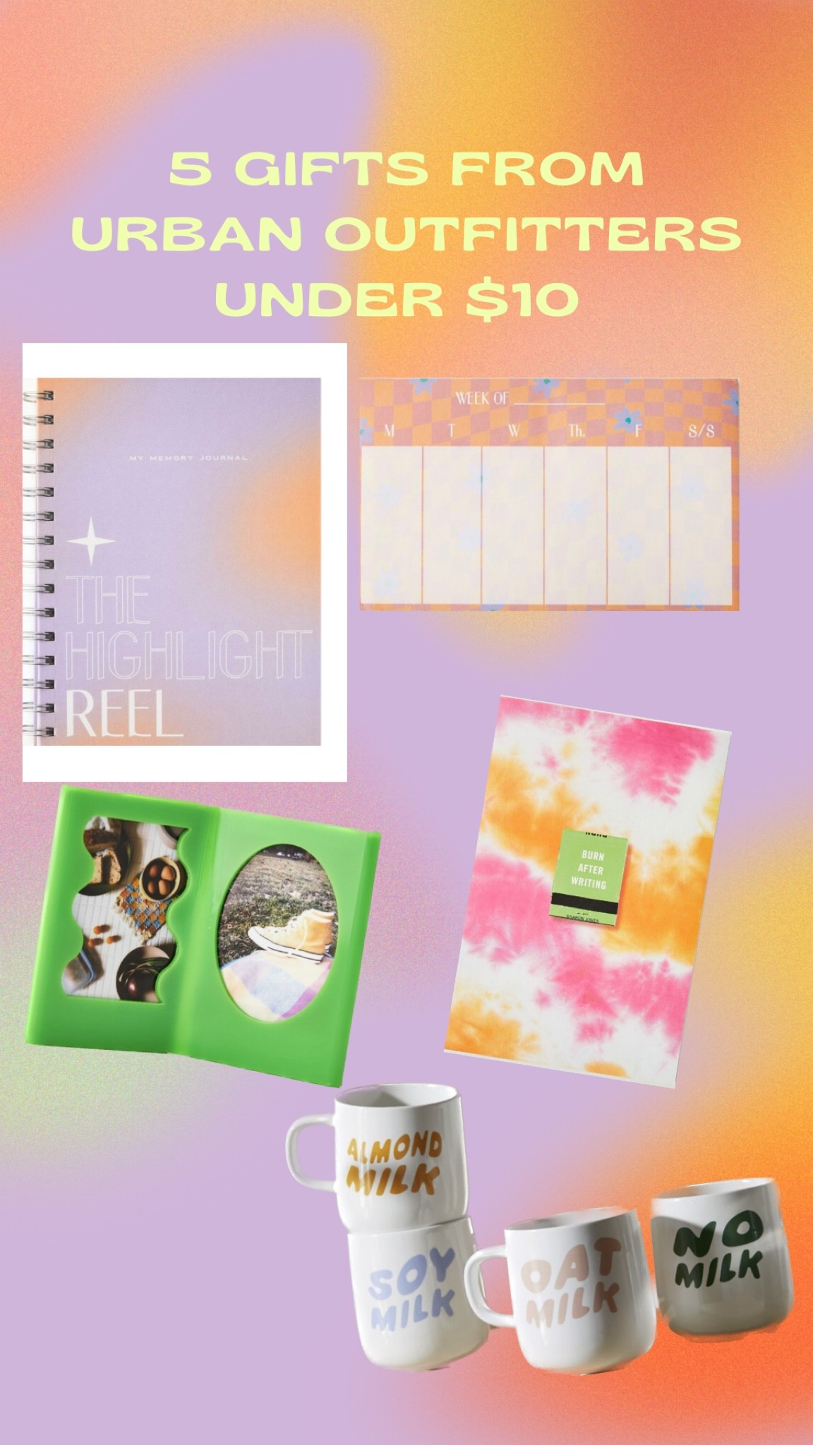 5 Gifts From Urban Outfitters Under $10!!!! 

#LTKsalealert #LTKHoliday #LTKSeasonal